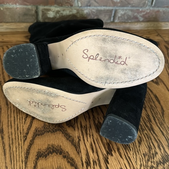 Gently worn Anthropologie Splendid Women's Phyllis High-Heel MidCalf Slouch Boot - Picture 16 of 16